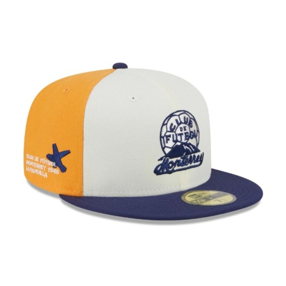 New Era® (SIZE 7 3/4) Rayados Retro Logo 59FIFTY Fitted Cap‎